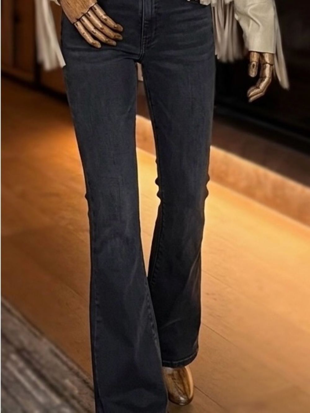 Buckle Black Fit No. 53 Bootcut Jeans - Shaping & Smoothing Black Stretch Denim
